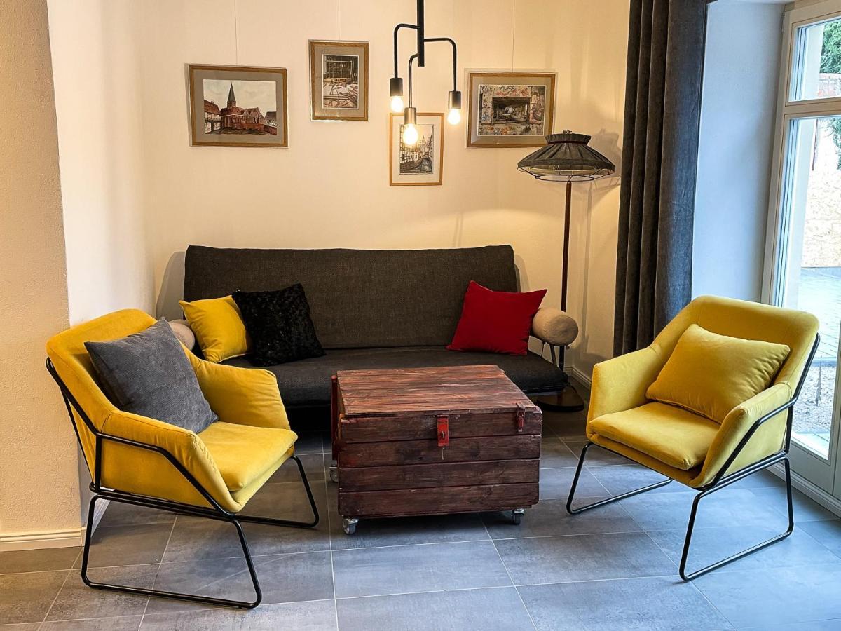 Stilvolle, Zentrale Ferienwohnung Bocksbruecke Mit Parkplatz Salzwedel Ngoại thất bức ảnh